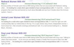 Image 2: Dating pages for singles living with HIV