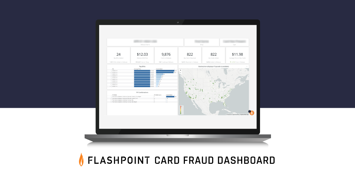 The Flashpoint Payment and Credit Card Fraud Dashboard