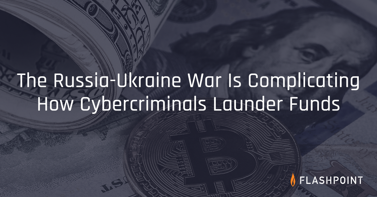 Russia Ukraine cybercrime money laundering